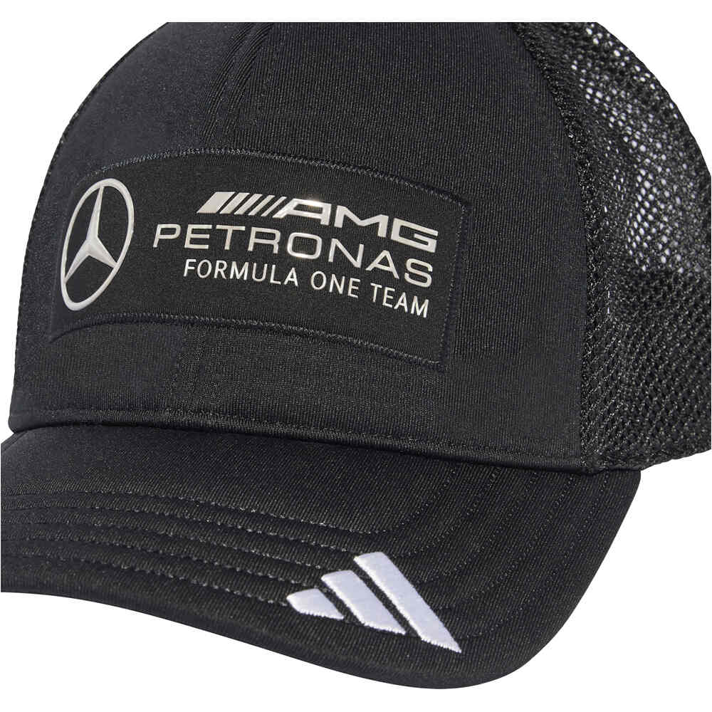 adidas visera lona MERCEDES AMG PETRONAS LOGO 02