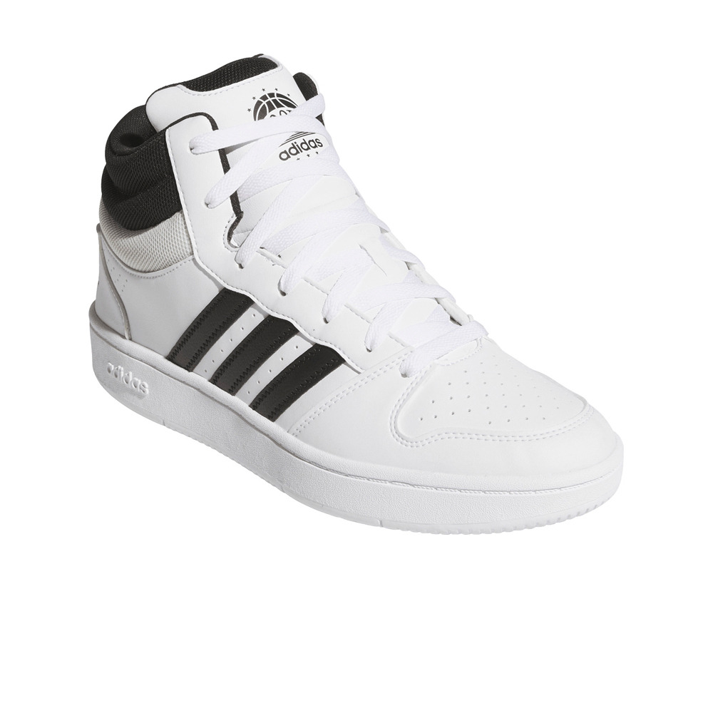 adidas zapatilla baloncesto HOOPS MID CLASSIC lateral interior
