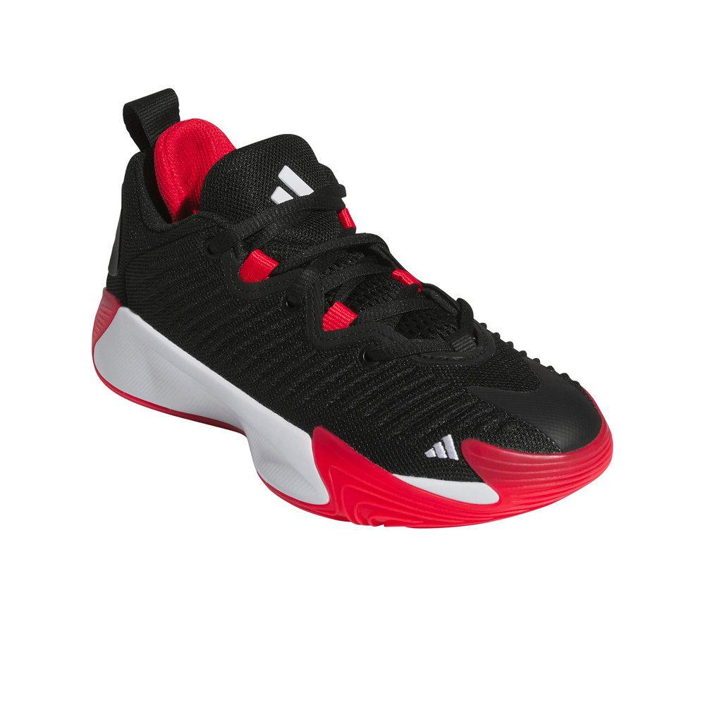 adidas zapatilla baloncesto niños INITIATION JR NERO lateral interior