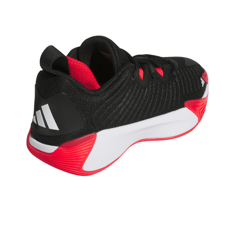 adidas zapatilla baloncesto niños INITIATION JR NERO vista trasera