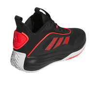 adidas zapatilla baloncesto OWNTHEGAME 3.0 NERO vista trasera