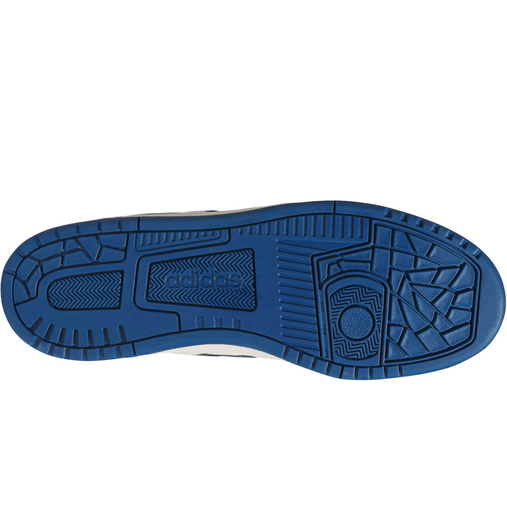 adidas zapatilla baloncesto RAPID COURT LOW vista superior