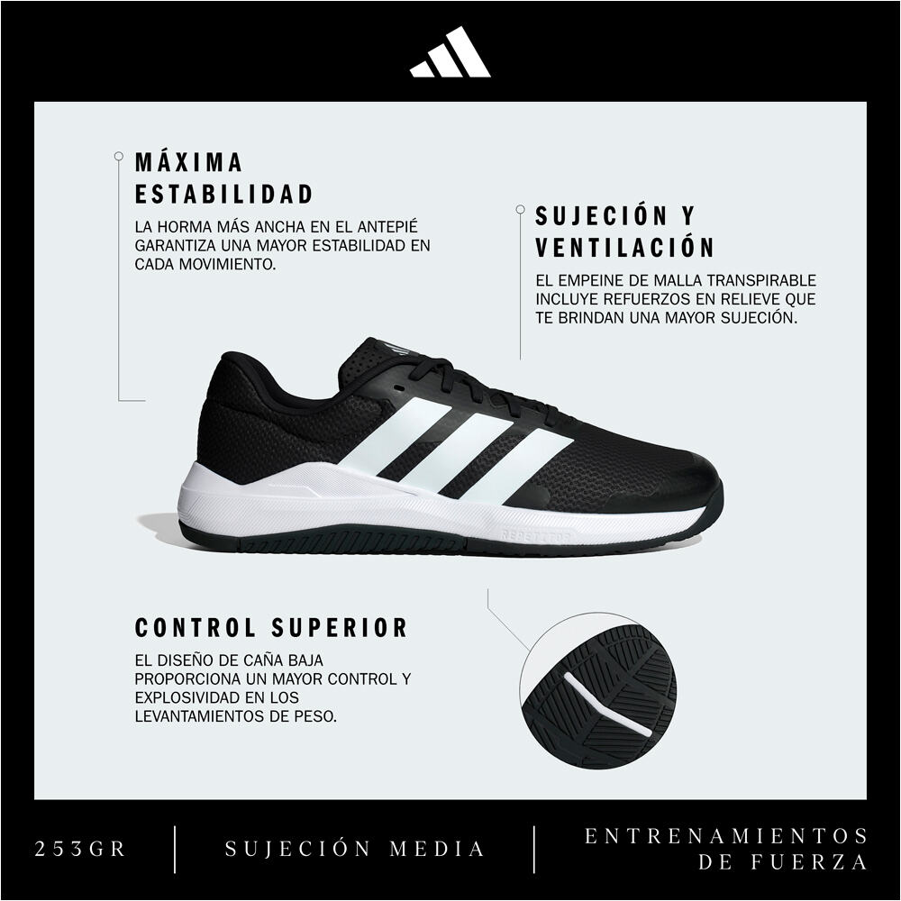 adidas zapatilla cross training hombre DROPSET BASE 06