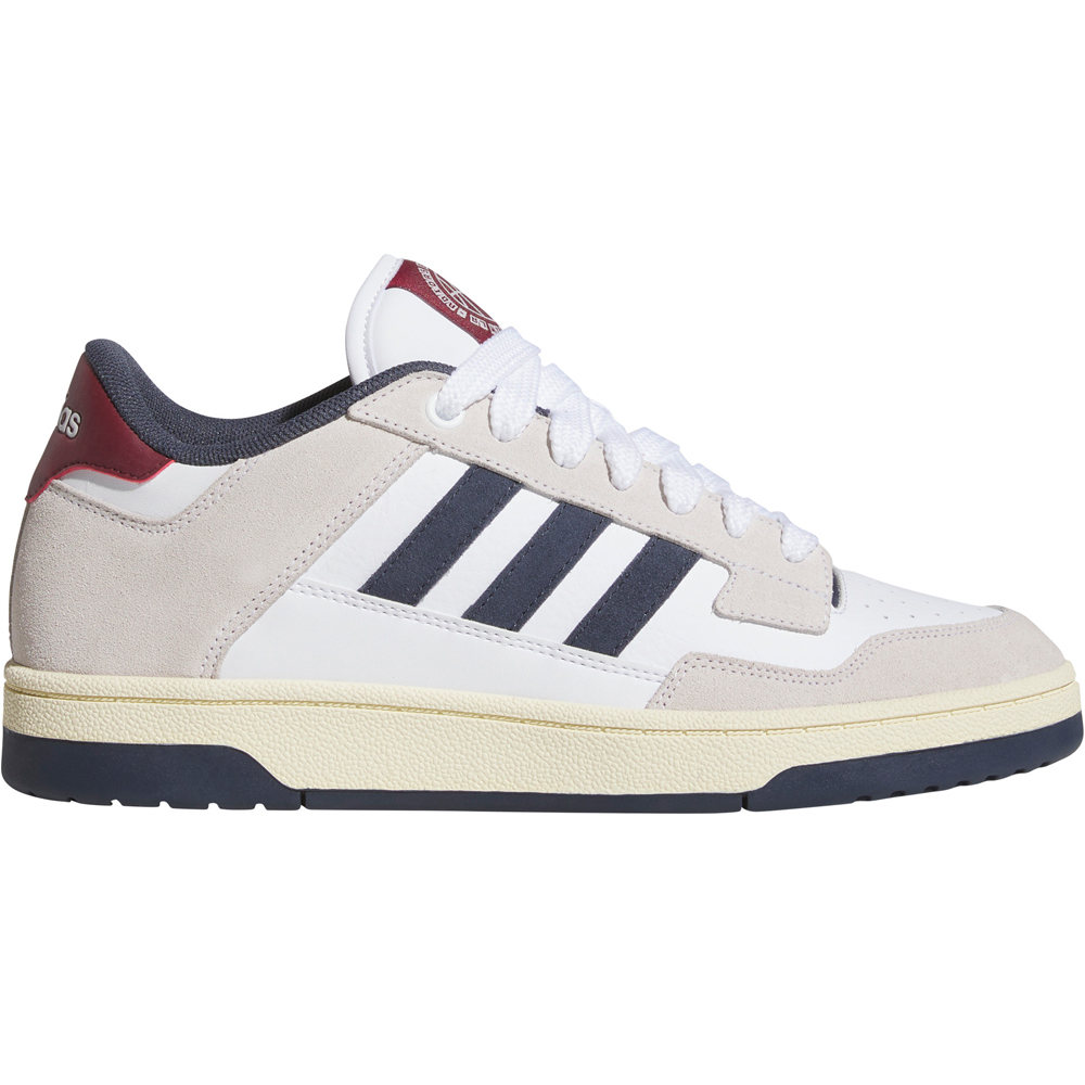adidas zapatilla moda hombre RAPID COURT LOW lateral exterior