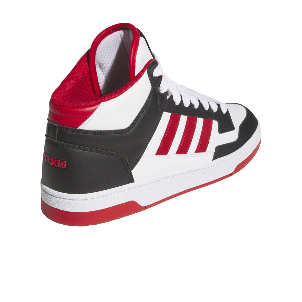 adidas zapatilla moda hombre RAPID COURT MID vista trasera