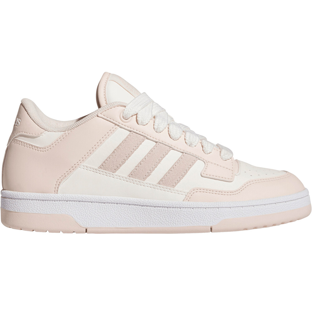 adidas zapatilla moda mujer RAPID COURT LOW lateral exterior
