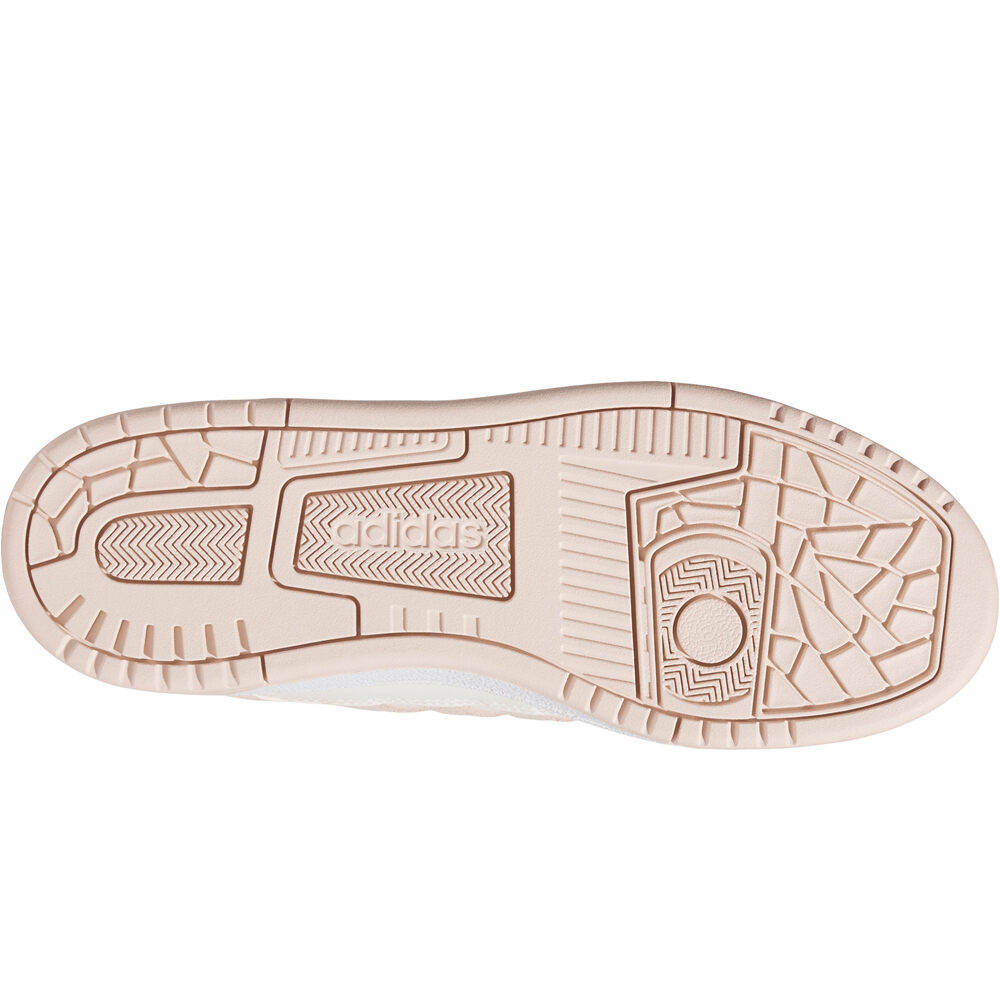 adidas zapatilla moda mujer RAPID COURT LOW vista superior