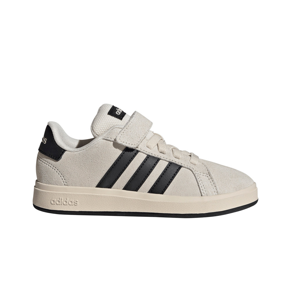 adidas zapatilla moda niño GRAND COURT 00s EL C lateral exterior