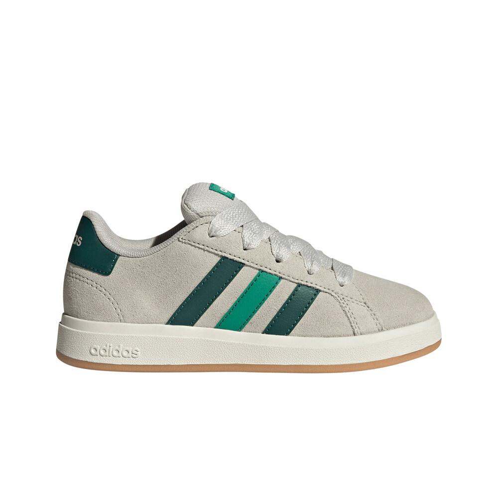 adidas zapatilla moda niño GRAND COURT 00s K lateral exterior