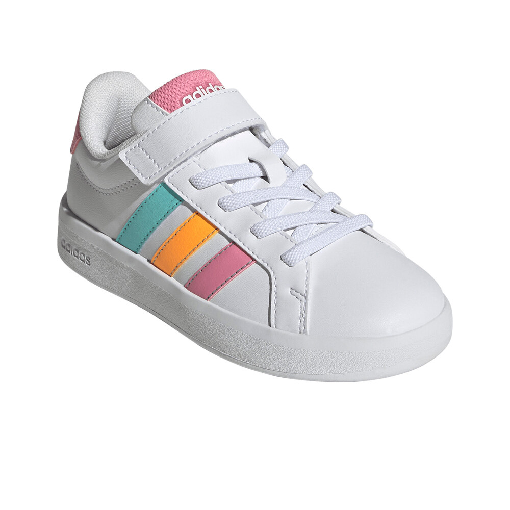 adidas zapatilla moda niño GRAND COURT 3.0 lateral interior
