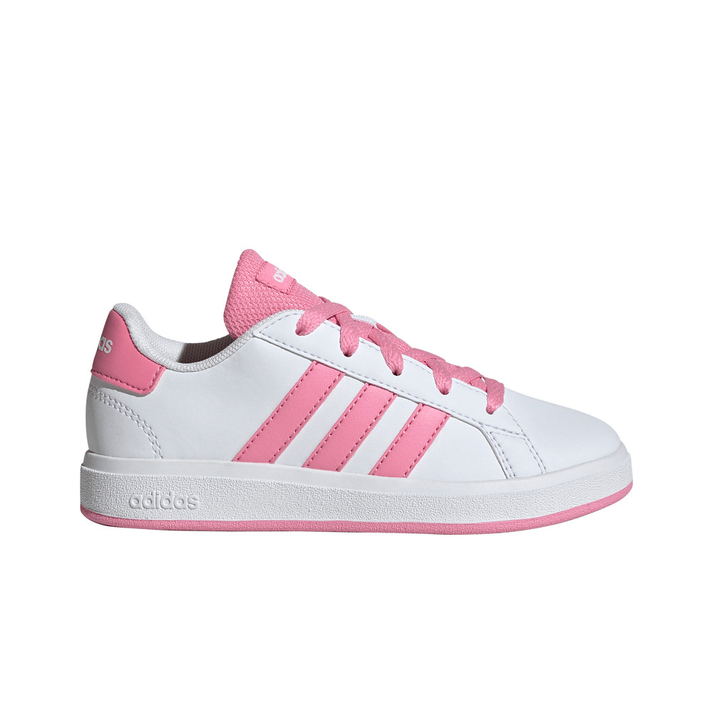adidas zapatilla moda niño GRAND COURT LIFESTYLE TENNIS LACE-UP lateral exterior