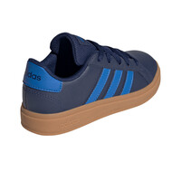adidas zapatilla moda niño GRAND COURT LIFESTYLE TENNIS LACE-UP vista trasera