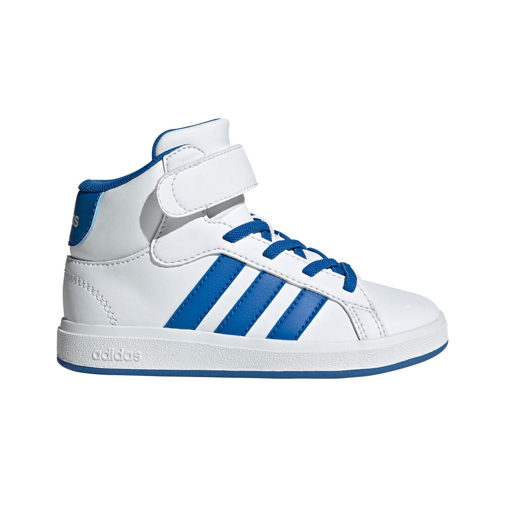 adidas zapatilla moda niño GRAND COURT MID lateral exterior