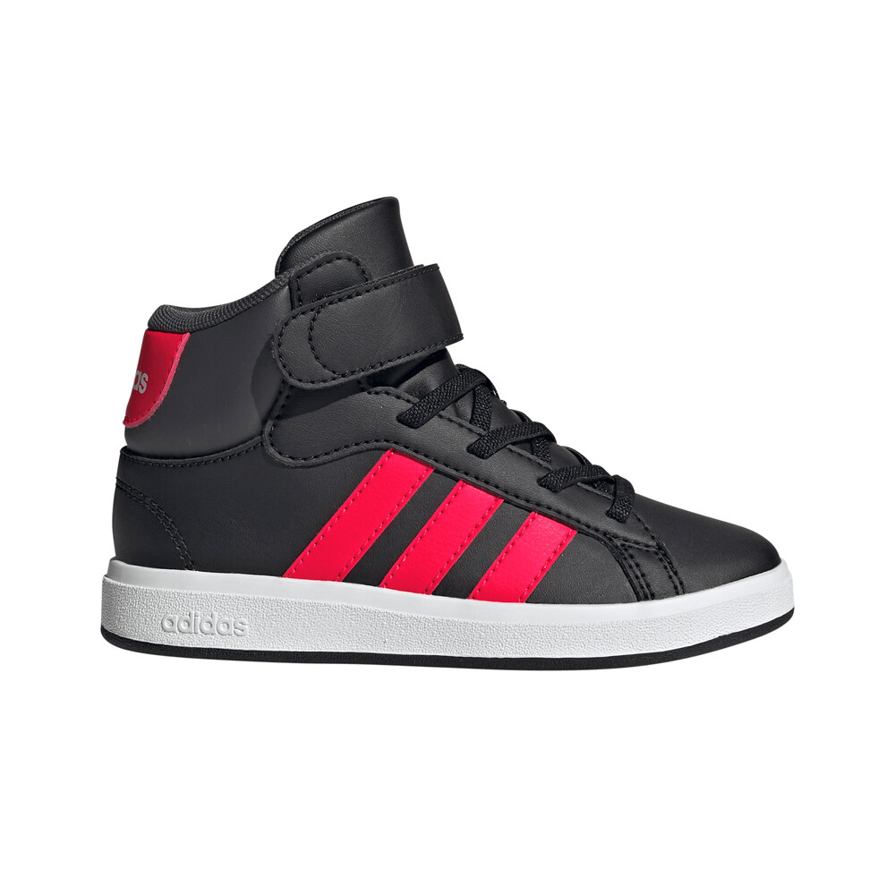 adidas zapatilla moda niño GRAND COURT MID lateral exterior