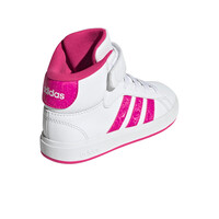 adidas zapatilla moda niño GRAND COURT MID vista trasera