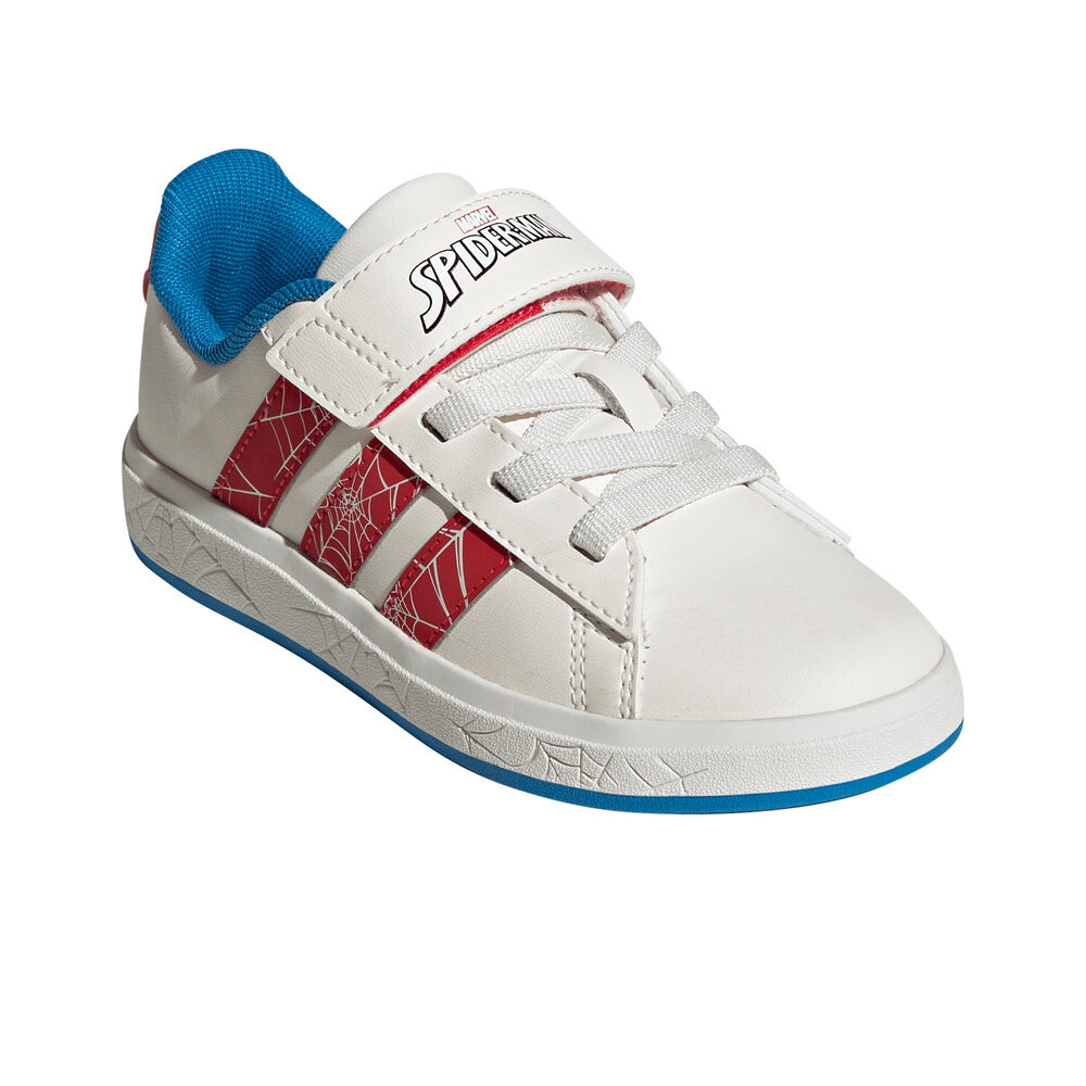 adidas zapatilla moda niño MARVEL SPIDER-MAN GRAND COURT lateral interior