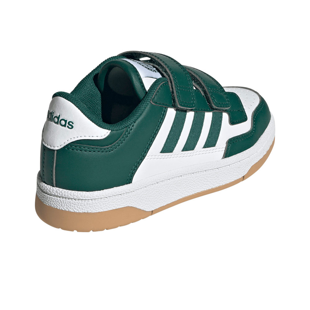 adidas zapatilla moda niño RAPID COURT CF C vista trasera