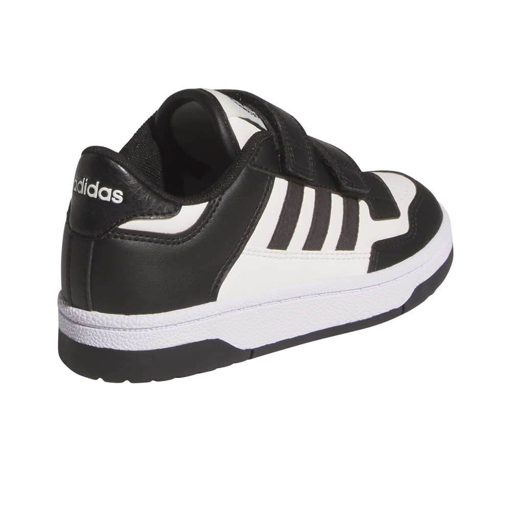 adidas zapatilla moda niño X_RAPID COURT CF C vista trasera