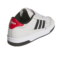 adidas zapatilla moda niño X_RAPID COURT LOW J vista trasera