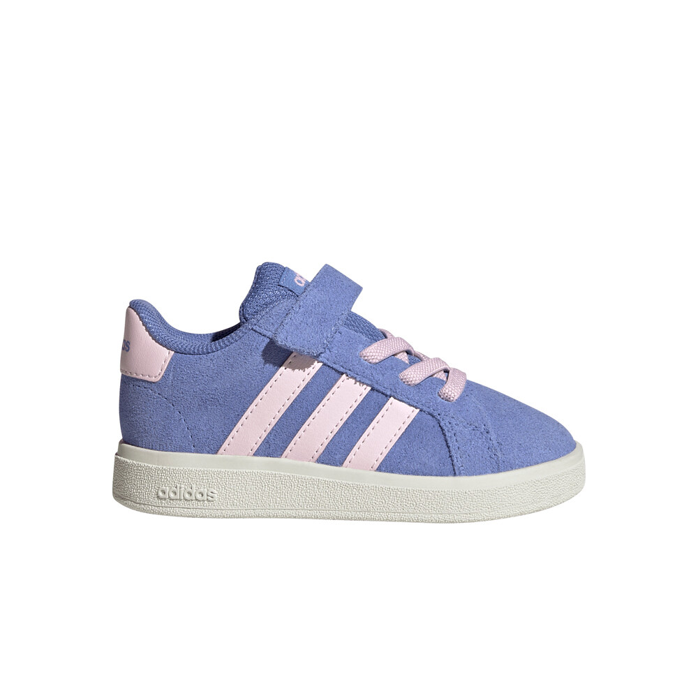 adidas zapatilla multideporte bebe GRAND COURT 00S EL I lateral exterior