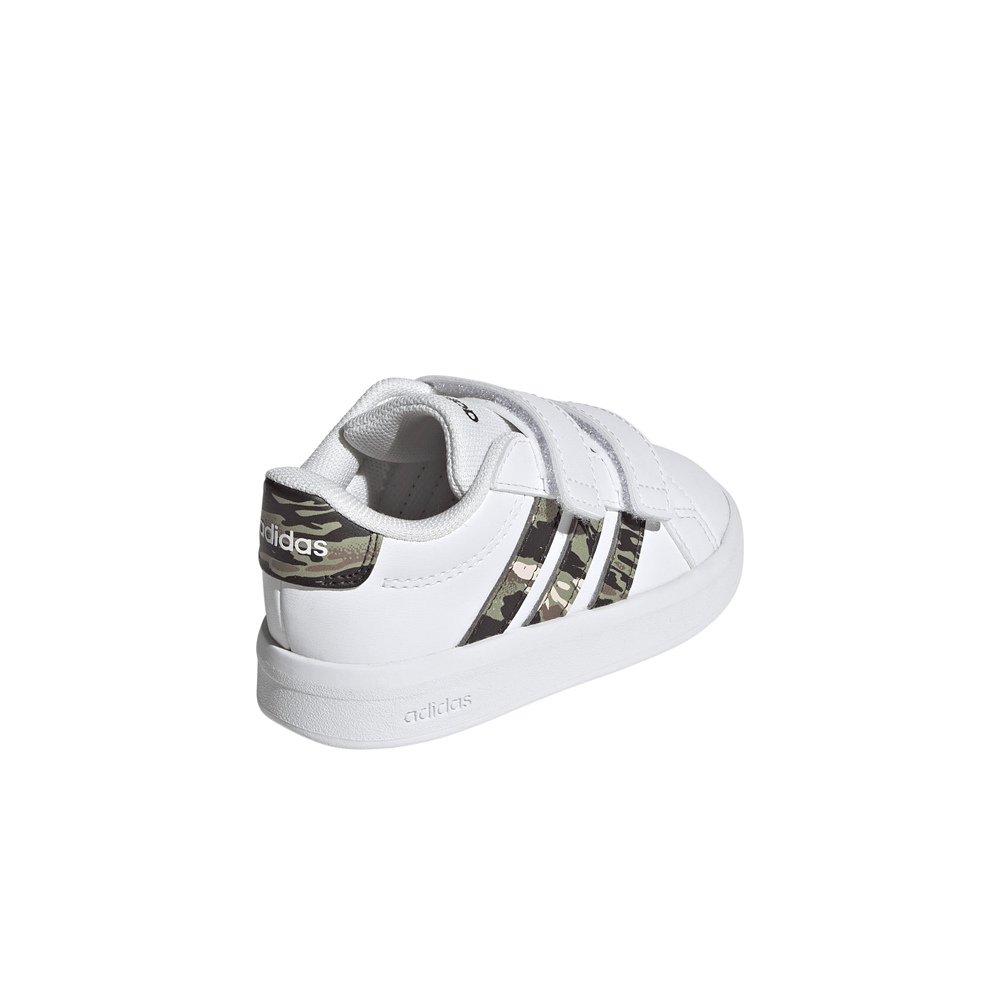 adidas zapatilla multideporte bebe GRAND COURT 3.0 vista trasera