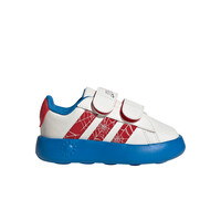 adidas zapatilla multideporte bebe SPIDER-MAN GRAND COURT lateral exterior