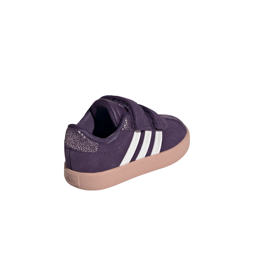 adidas zapatilla multideporte bebe VL COURT 3.0 vista trasera
