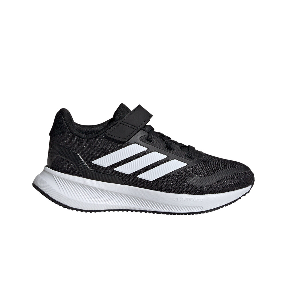 adidas zapatilla multideporte niño RUNFALCON 5 EL C lateral exterior