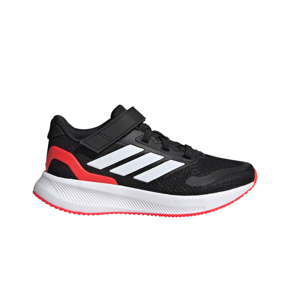 adidas zapatilla multideporte niño X_RUNFALCON 5 EL C lateral exterior