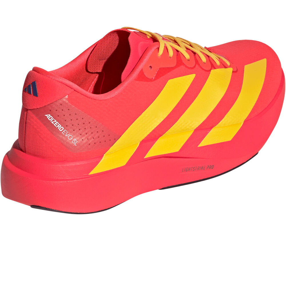 adidas zapatilla running hombre ADIZERO EVO SL WOVEN M vista trasera