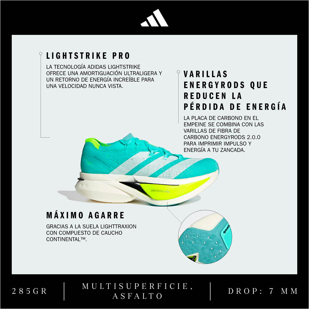 adidas zapatilla running hombre ADIZERO PRIME X3 STRUNG 06