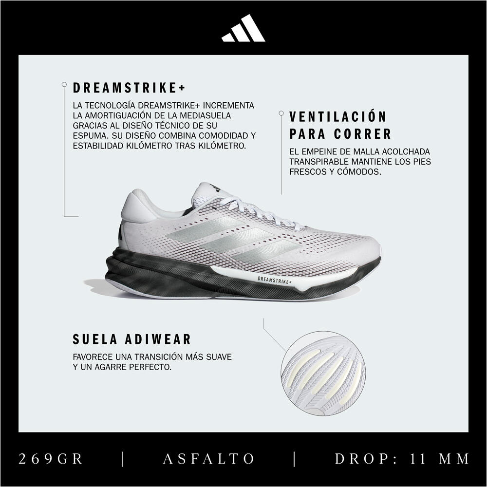 adidas zapatilla running hombre SUPERNOVA STRIDE 2 M 06