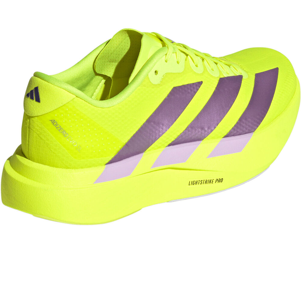 adidas zapatilla running mujer Adizero EVO SL WOVEN W vista trasera