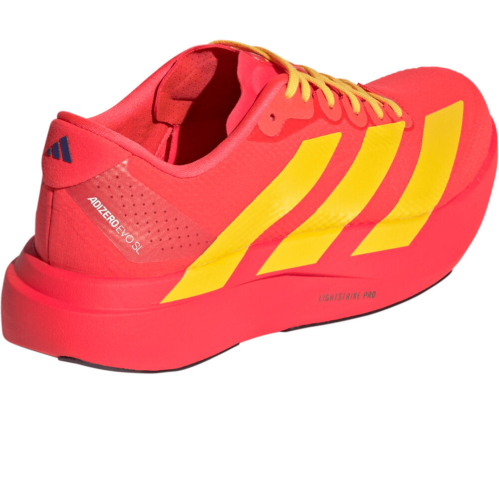 adidas zapatilla running mujer ADIZERO EVO SL WOVEN W vista trasera