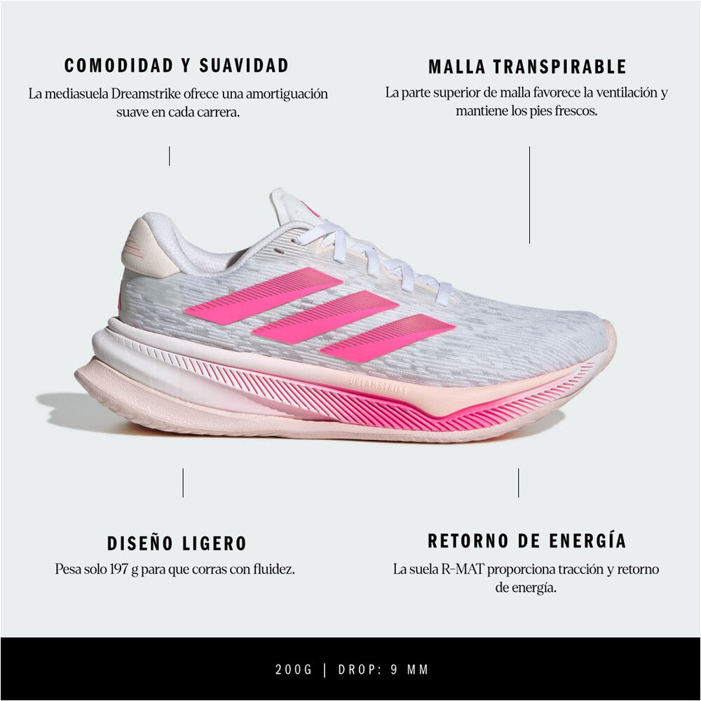 adidas zapatilla running mujer SUPERNOVA COMFORTGLIDE W 06