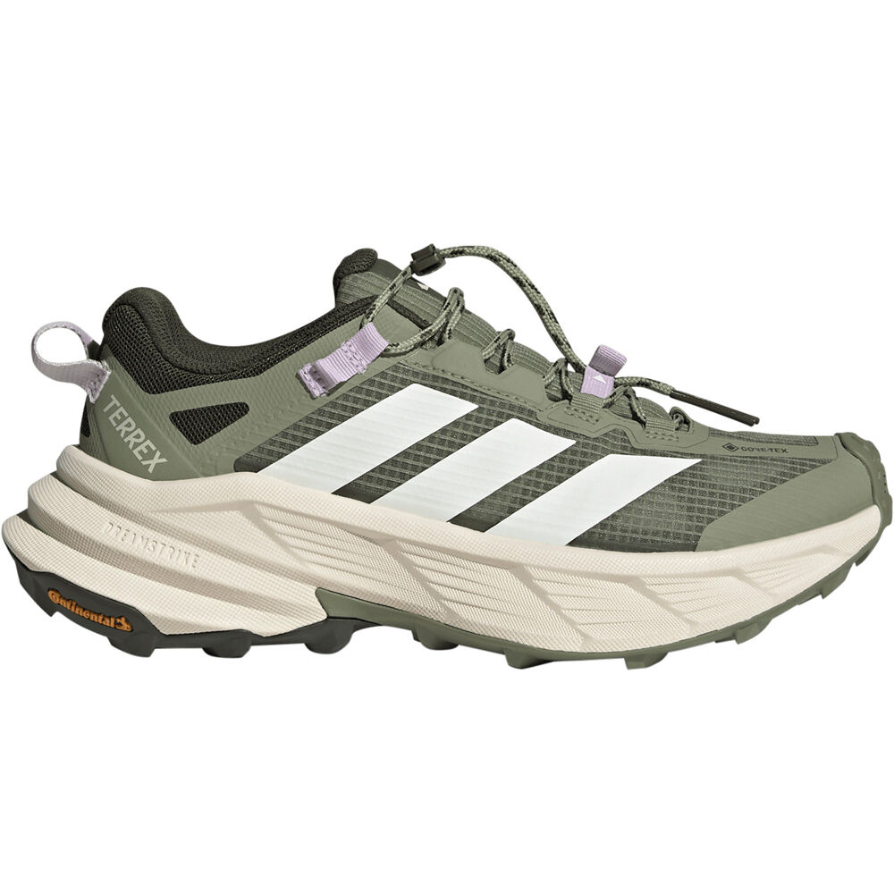adidas zapatilla trekking mujer TERREX FREEHIKER SL GTX  W lateral exterior