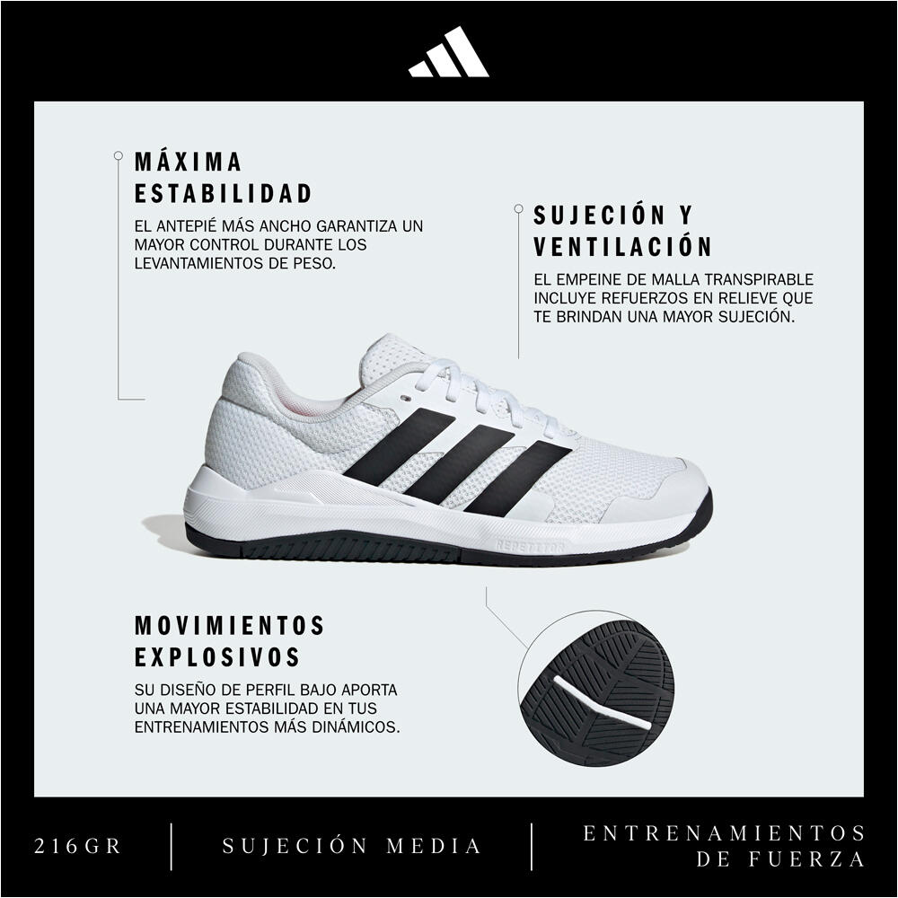 adidas zapatillas fitness mujer DROPSET BASE TRAINING 06
