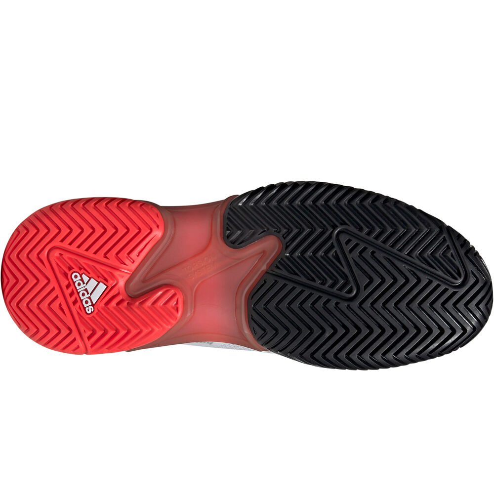 adidas Zapatillas Tenis Hombre BARRICADE M FTWR WHITE vista superior