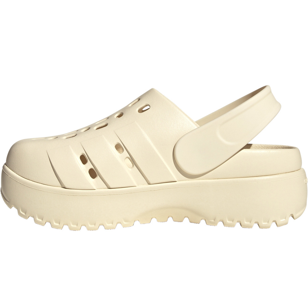 adidas zueco mujer ADILETTE CLOG PLATFORM puntera