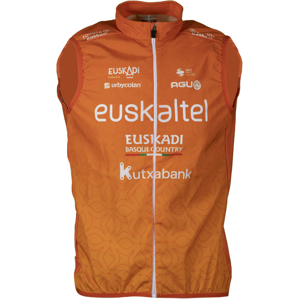 Agu chaleco ciclismo hombre EUS Replica Wind Body Men 2025 vista frontal