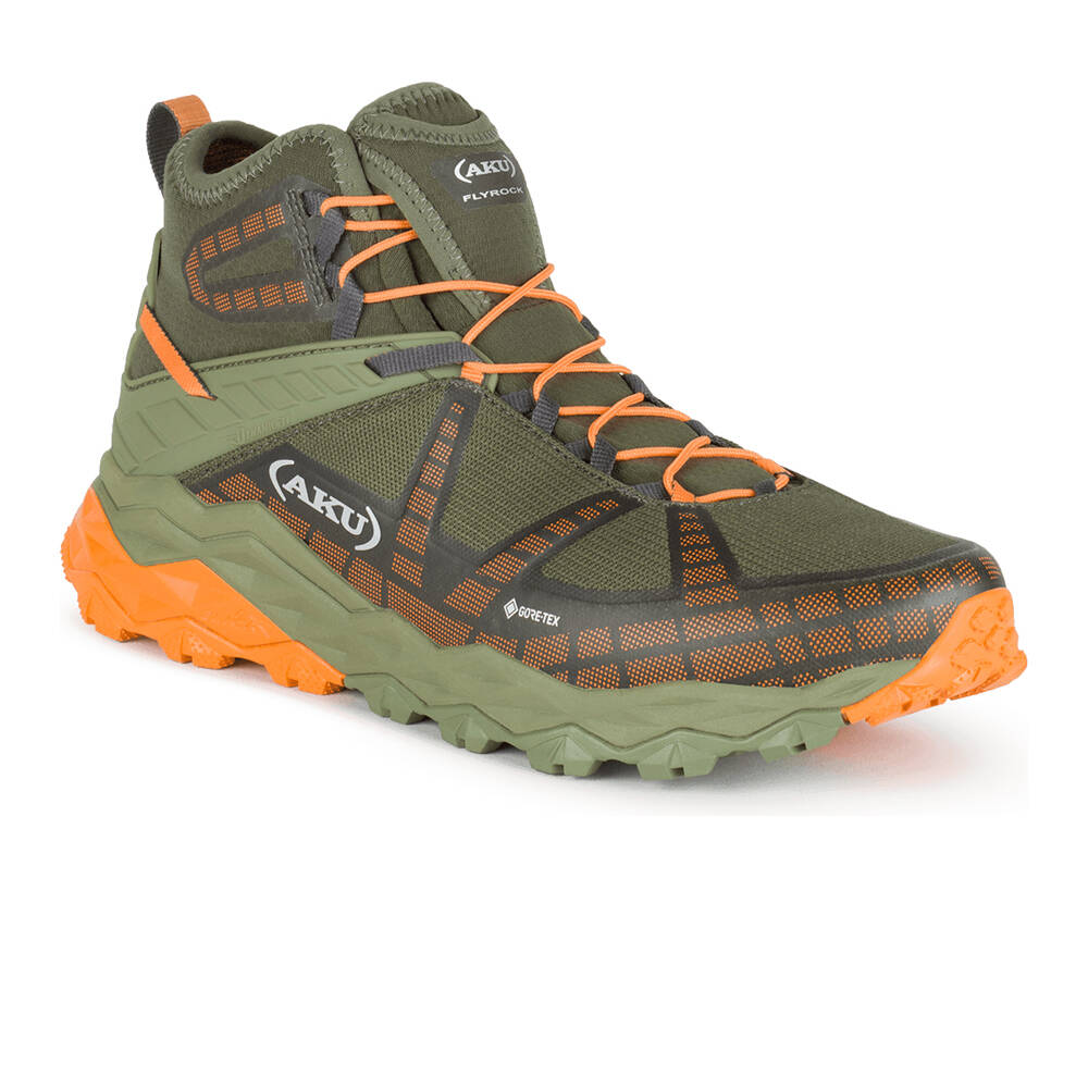 Aku bota trekking hombre FLYROCK MID GTX lateral interior