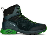 Aku bota trekking hombre REACTIVE GTX Dark Grey-Green lateral exterior