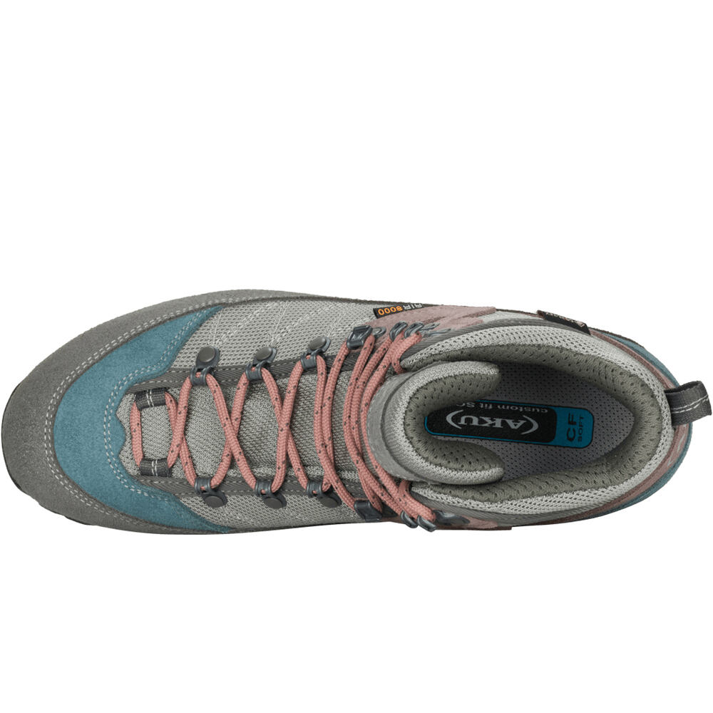 Aku bota trekking mujer TREKKER LITE III GTX W'S vista superior