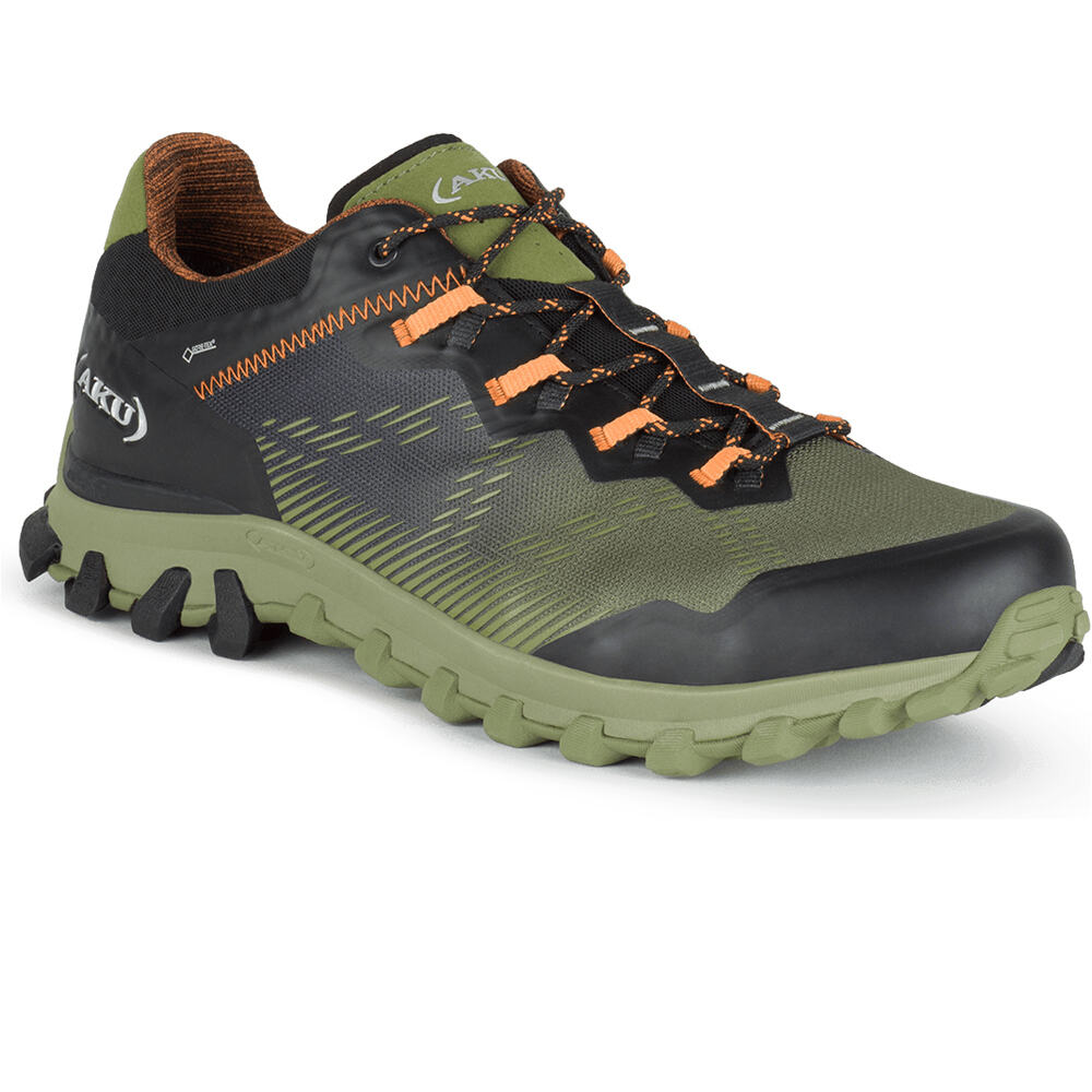 Aku zapatilla trekking hombre LEVIA GTX lateral interior