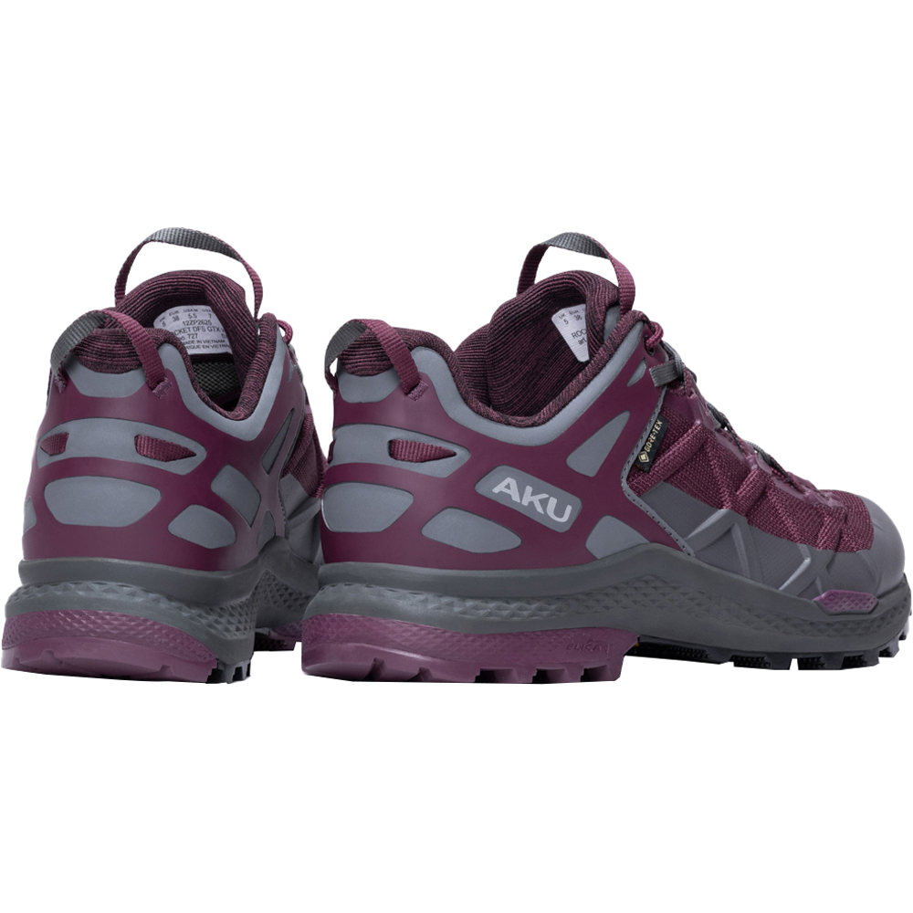 Aku zapatilla trekking mujer ROCKET DFS GTX W'S vista trasera