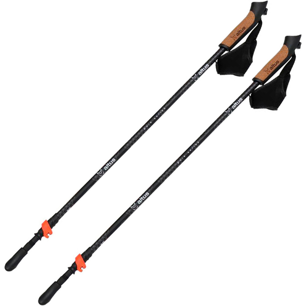 Altus bastón travesía montaña FRESNO H30 vista frontal
