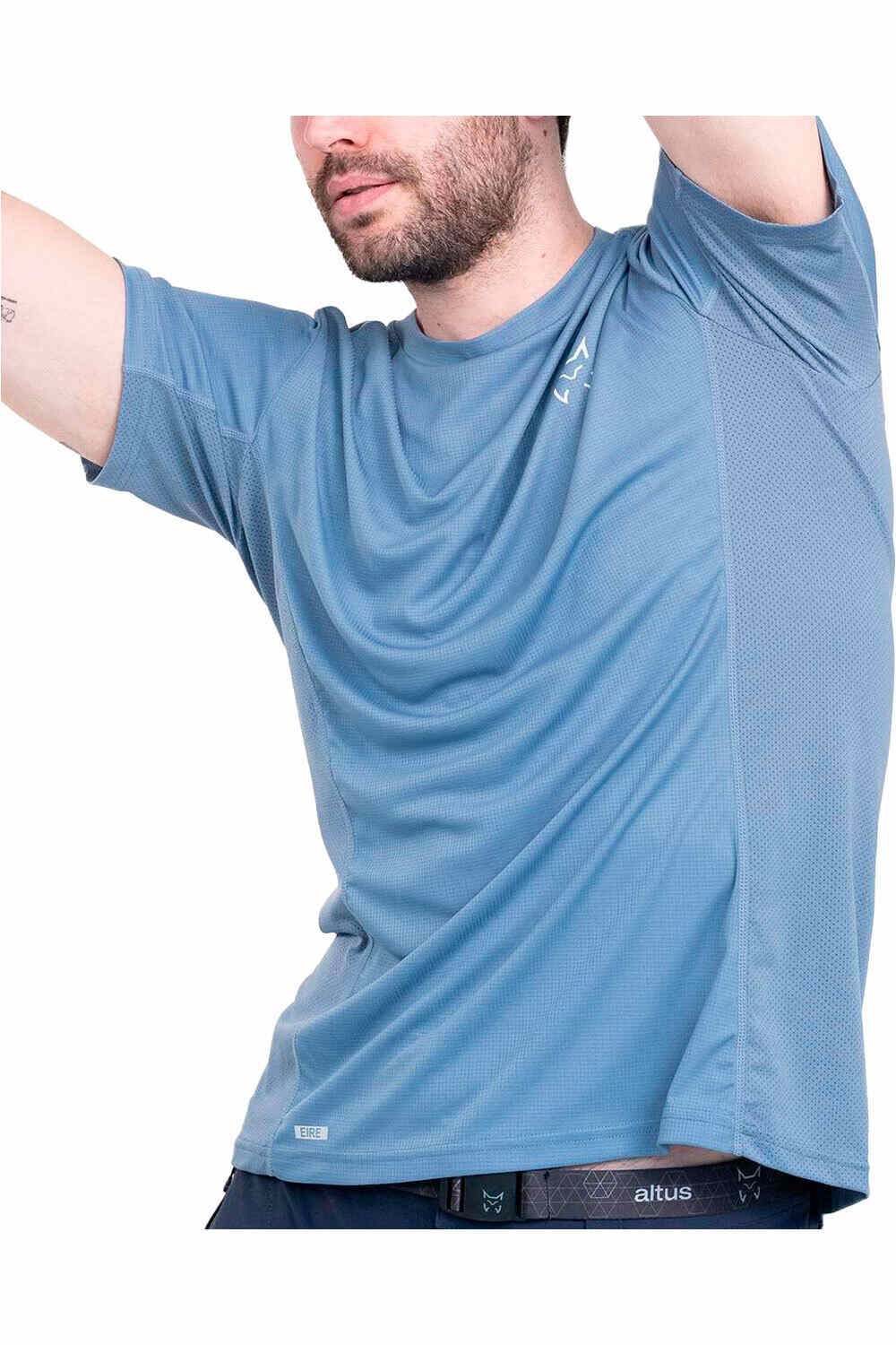 Altus camiseta montaña manga corta hombre EIRE vista trasera