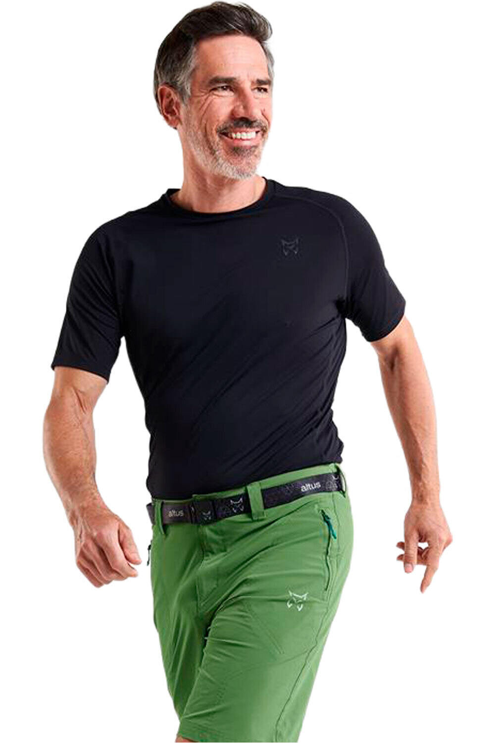 Altus camiseta montaña manga corta hombre TISMA vista frontal