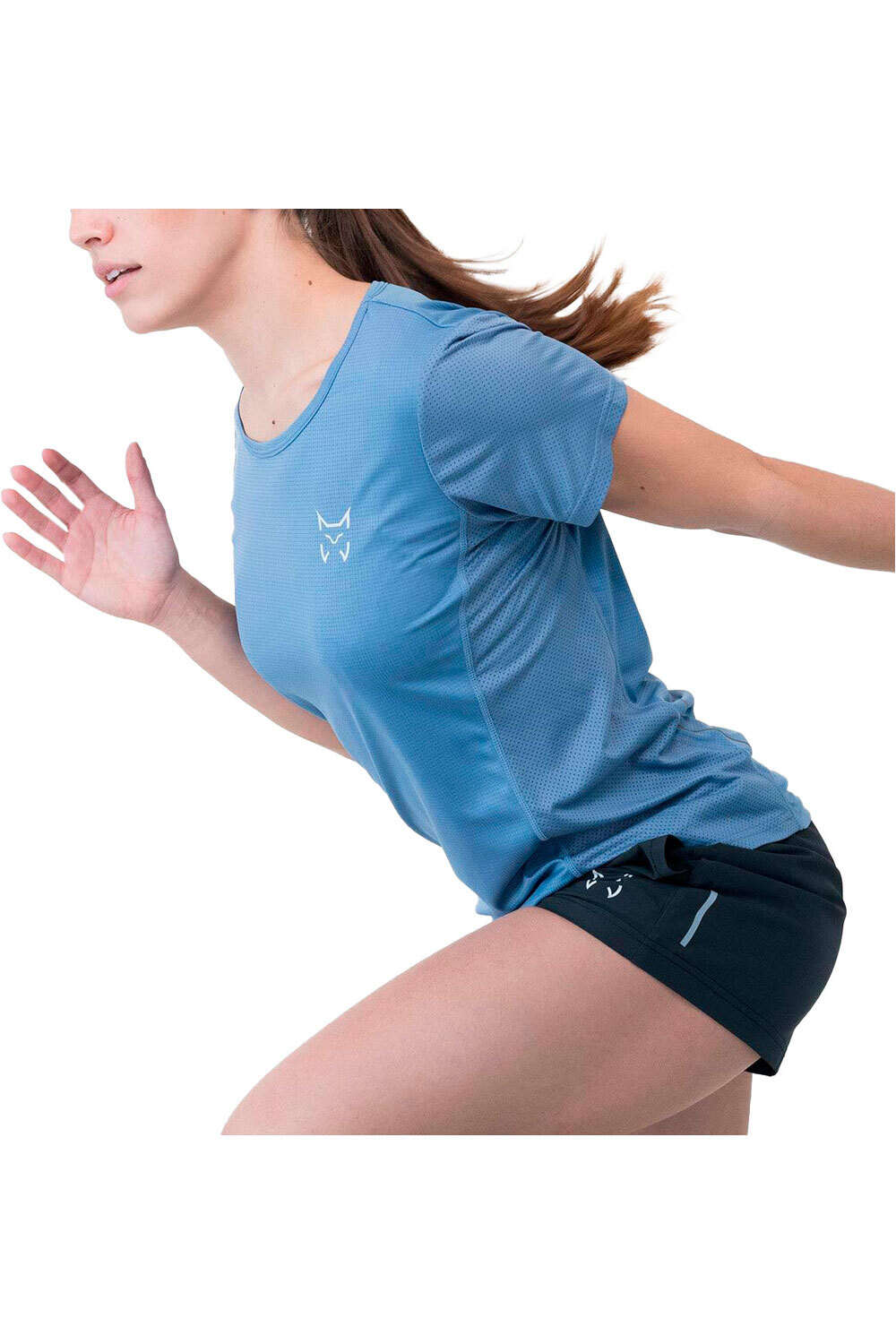 Altus camiseta montaña manga corta mujer GAIBA vista trasera