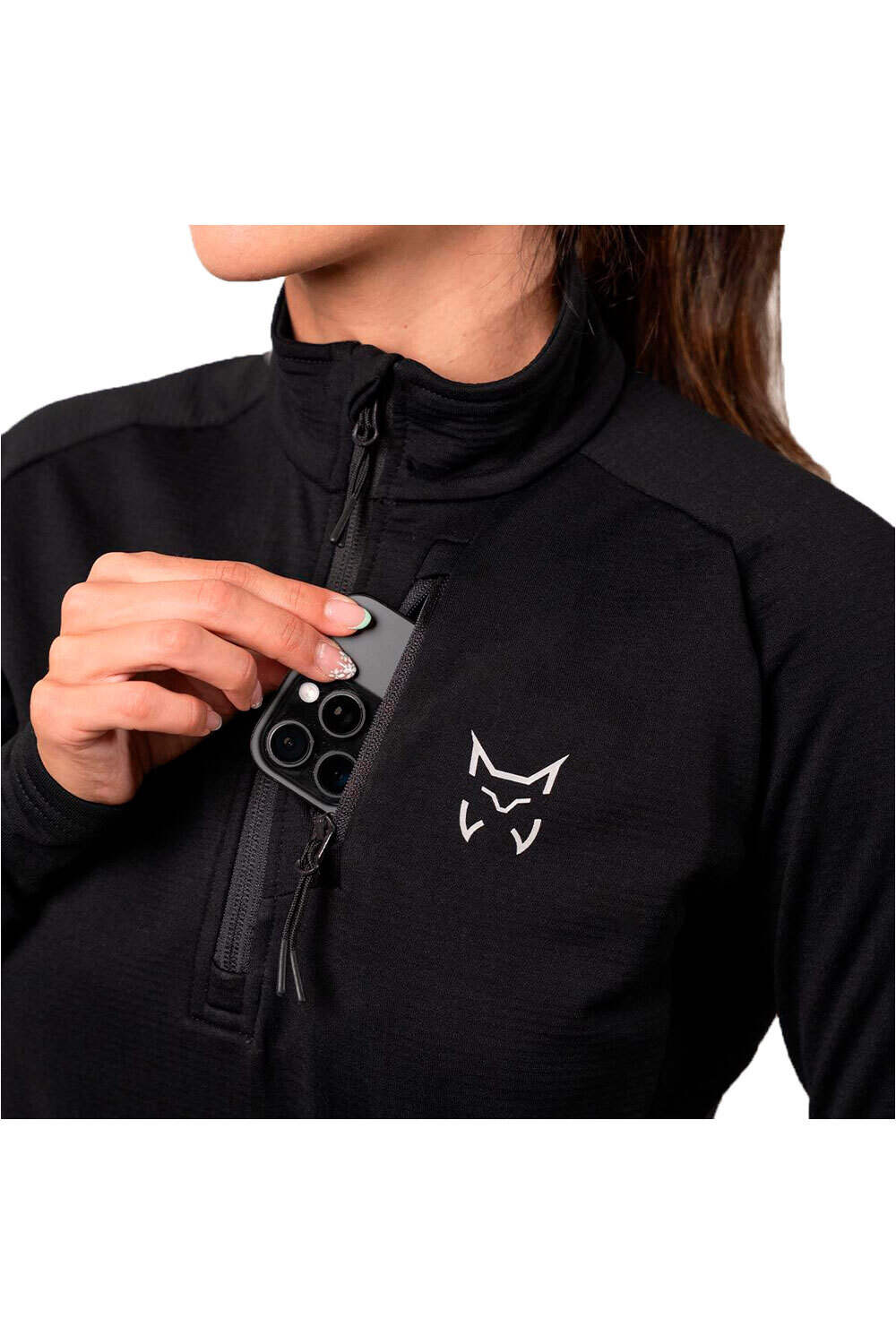 Altus camiseta montaña manga corta mujer MALAREN W vista trasera